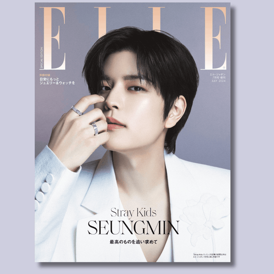 SKZ SEUNGMIN - ELLE Japan July 2024 special edition! - K-POP WORLD