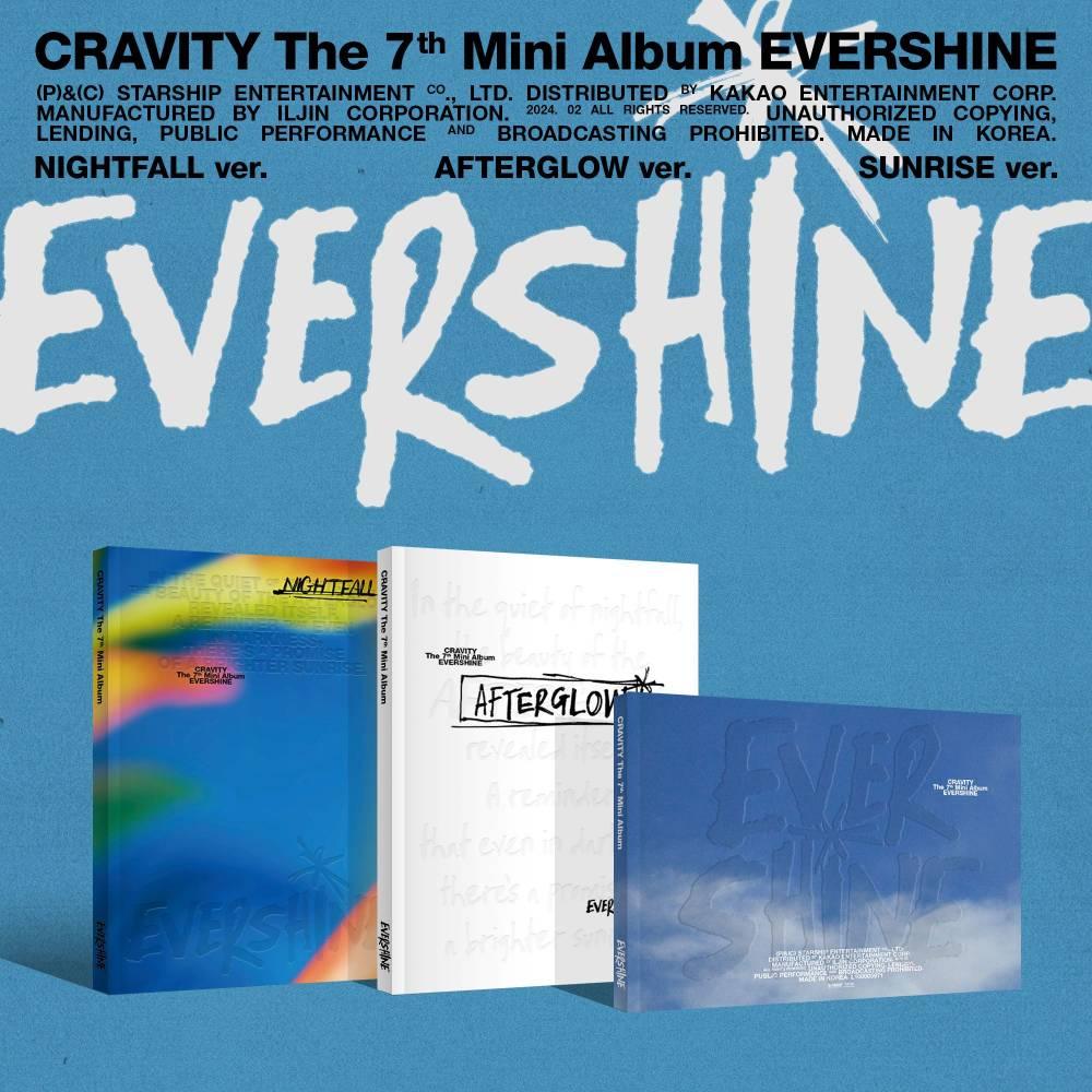 (SOBREPEDIDO) CRAVITY - The 7th Mini Album - EVERSHINE - K-POP WORLD