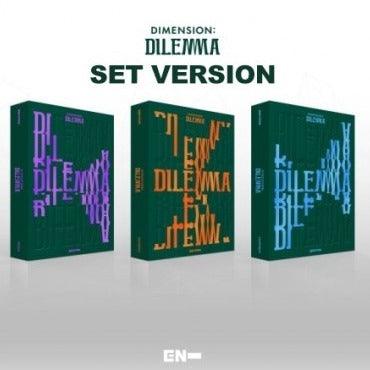 (SOBREPEDIDO) [SET] ENHYPEN 1st Album - DIMENSION : DILEMMA (SET ver.) 3CD +3Poster - K-POP WORLD