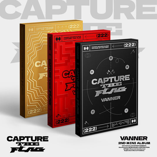 (SOBREPEDIDO) VANNER - CAPTURE THE FLAG 2ND MINI ALBUM - K-POP WORLD