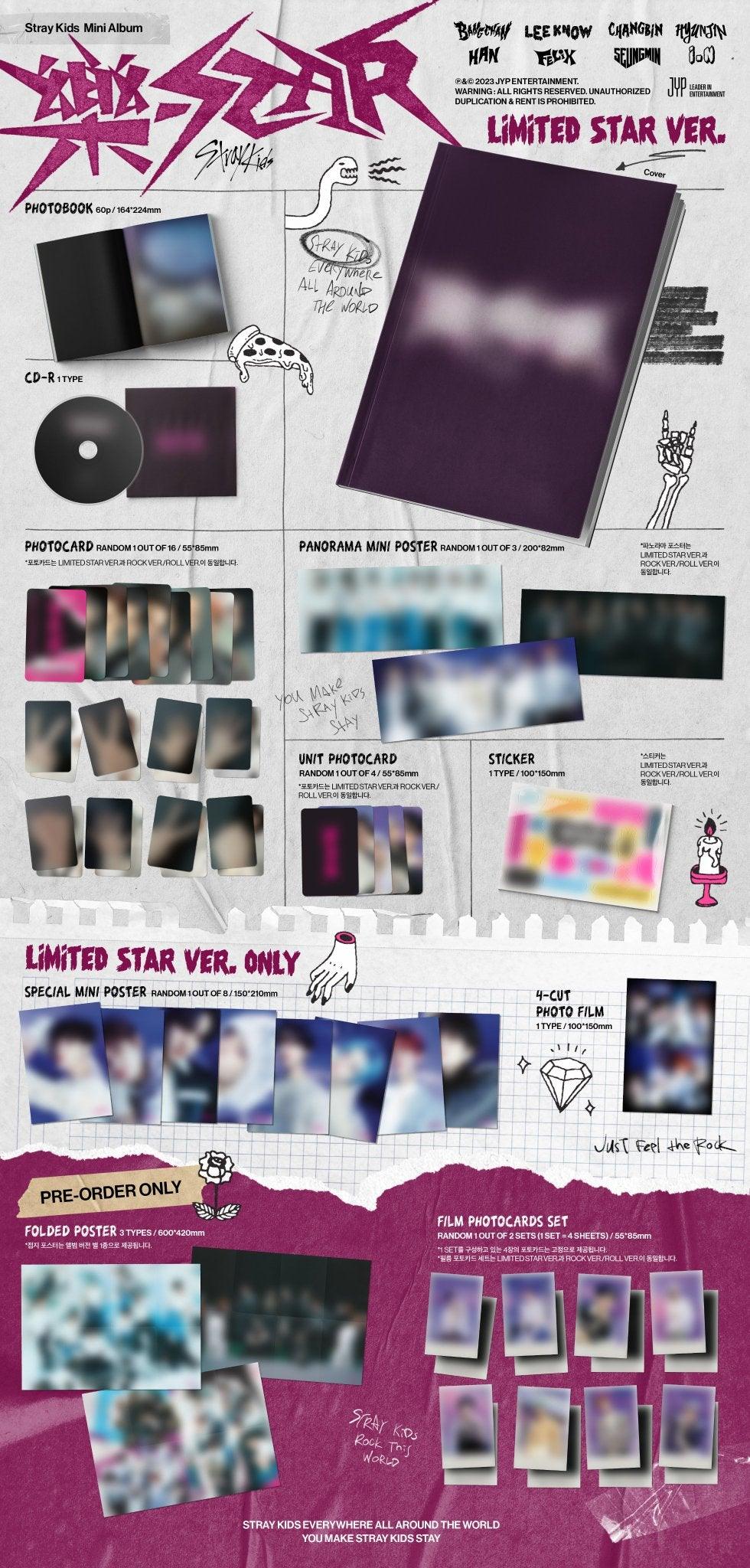 (PREVENTA) Stray Kids(스트레이 키즈) "樂-STAR" ALBUM LIMITED + JYP GIFT - K-POP WORLD (7433711648903)