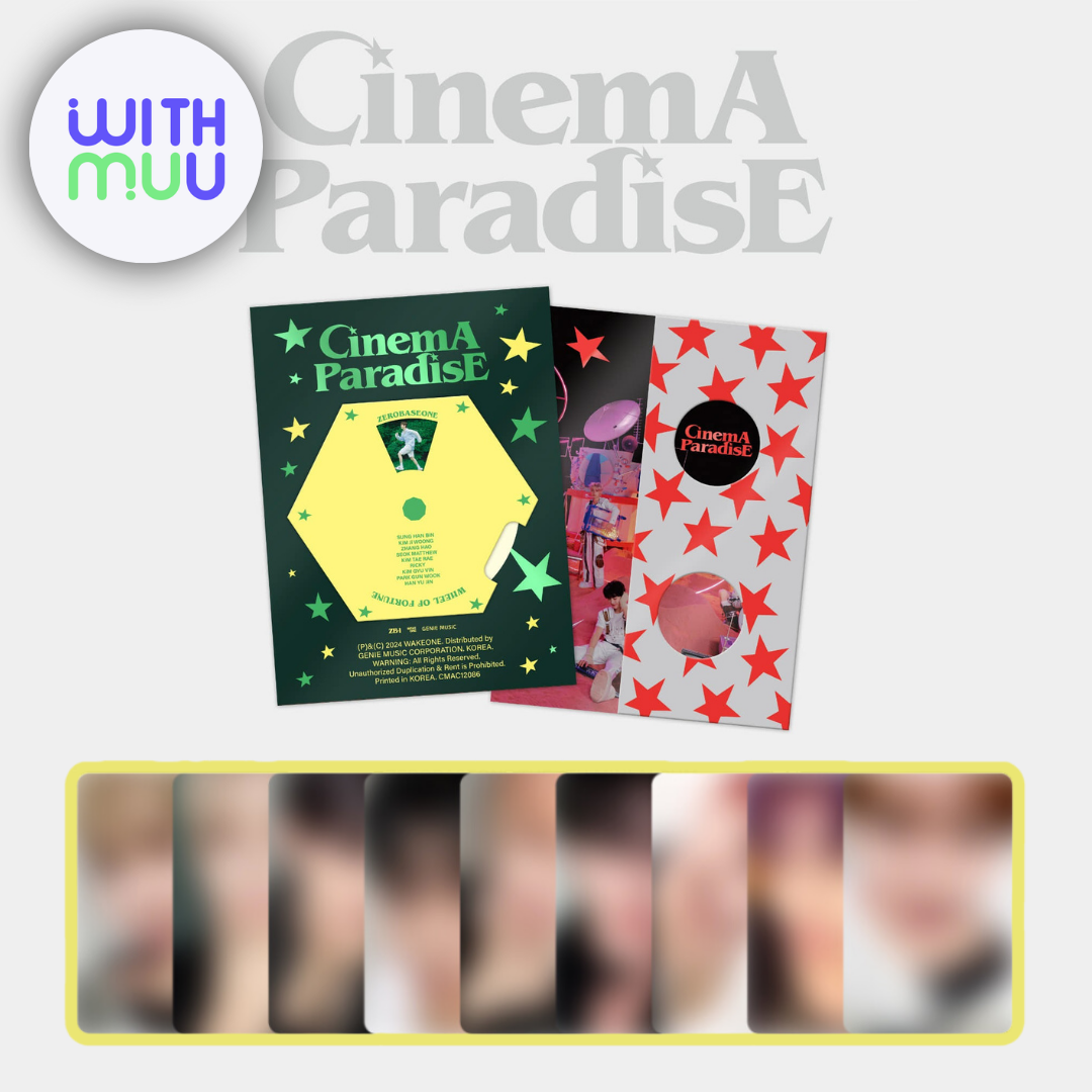 ZEROBASEONE - 4th Mini Album [CINEMA PARADISE] + WITHMUU