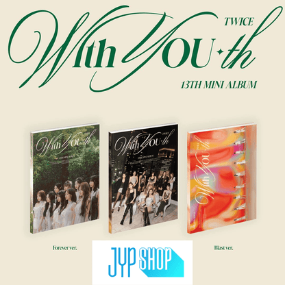 TWICE - WITH YOU-TH 13TH MINI ALBUM + JYP GIFT - K-POP WORLD