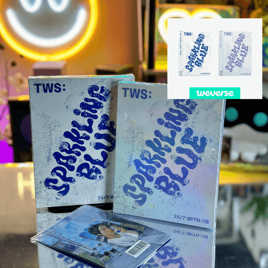 TWS - SPARKLING BLUE 1ST MINI ALBUM (SET) + WEVERSE GIFT - K-POP WORLD