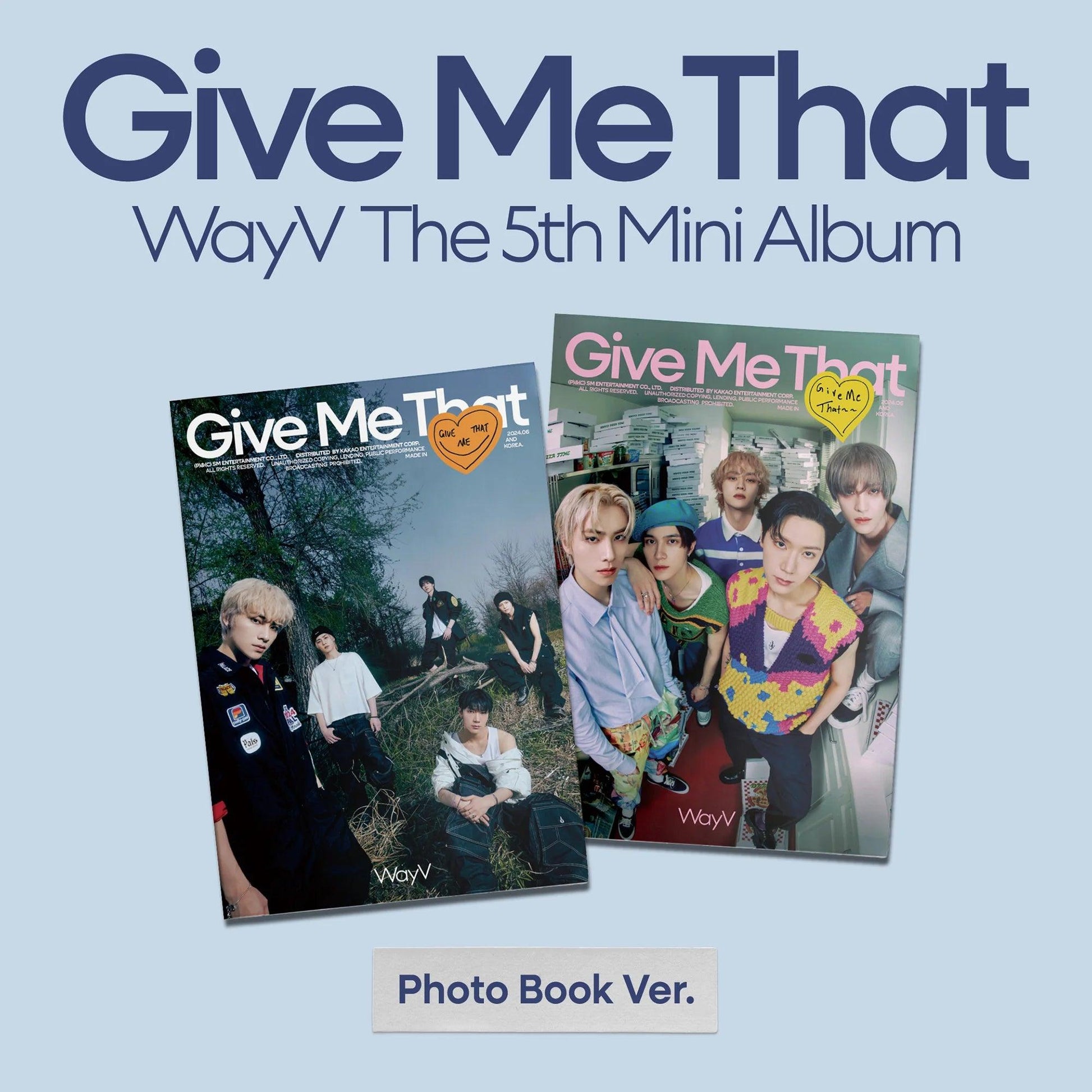 WayV - 5th Mini Album [Give Me That] + MAKESTAR GIFT - K-POP WORLD