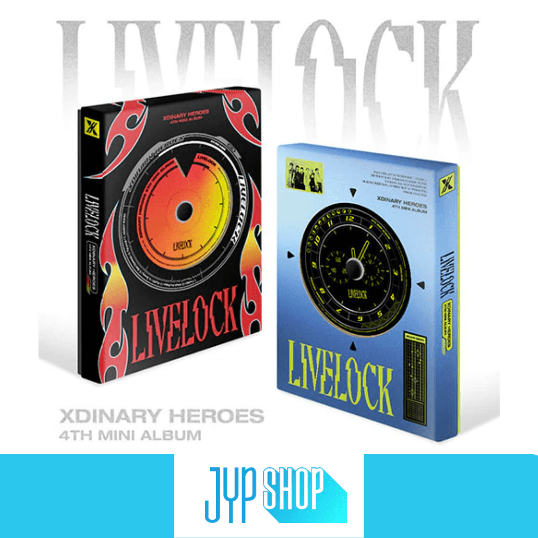 (PREVENTA) XDINARY HEROES - LIVELOCK 4TH MINI ALBUM STANDARD + JYP GIFT - K-POP WORLD (7429978620039)