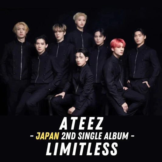 ATEEZ - LIMITLESS JAPAN 2ND SINGLE ALBUM - K-POP WORLD (7375824519303)