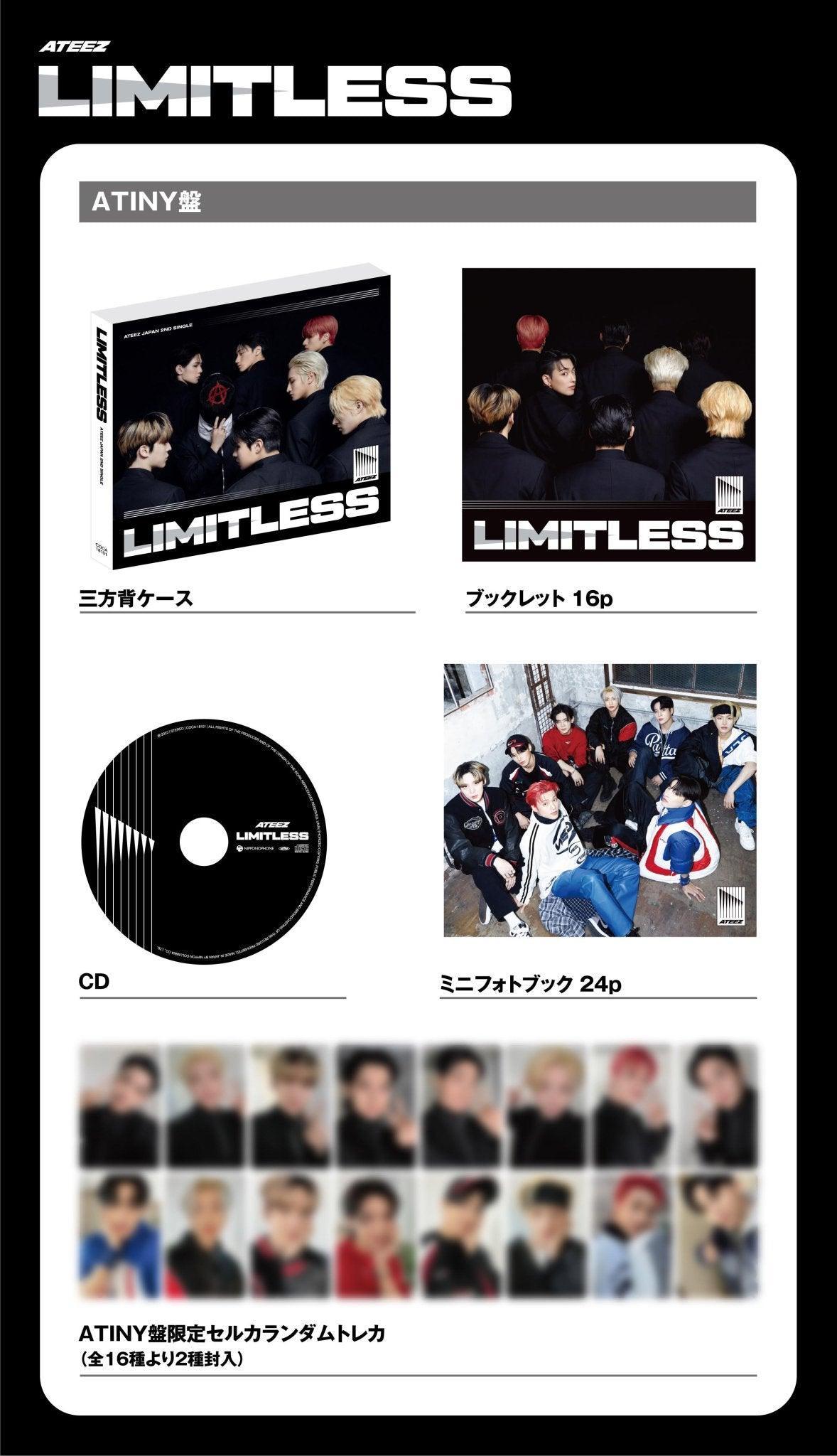 ATEEZ - LIMITLESS JAPAN 2ND SINGLE ALBUM – K-POP WORLD