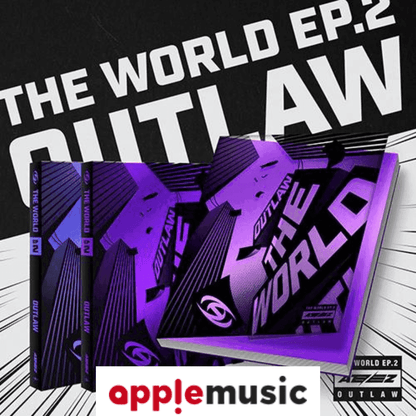 ATEEZ - THE WORLD EP.2 OUTLAW 9TH MINI ALBUM + APPLE MUSIC GIFT - K-POP WORLD (7397331435655)