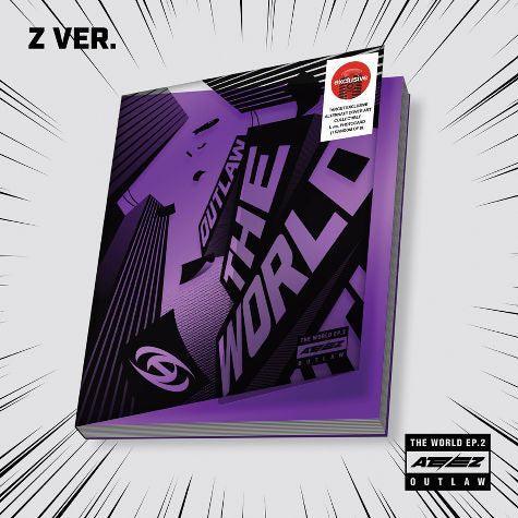 ATEEZ - THE WORLD EP.2 OUTLAW 9TH MINI ALBUM (Target Exclusive, CD) - K-POP WORLD (7397344084103)