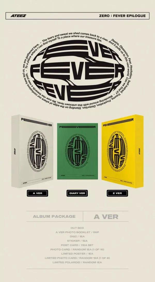 ATEEZ Zero: Fever Epilogue - K-POP WORLD (6769434624135)