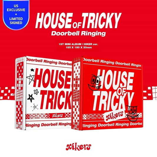 [AUTOGRAFIADO] XIKERS - HOUSE OF TRICKY : Doorbell Ringing - hello82 exclusive - K-POP WORLD (7381512585351)