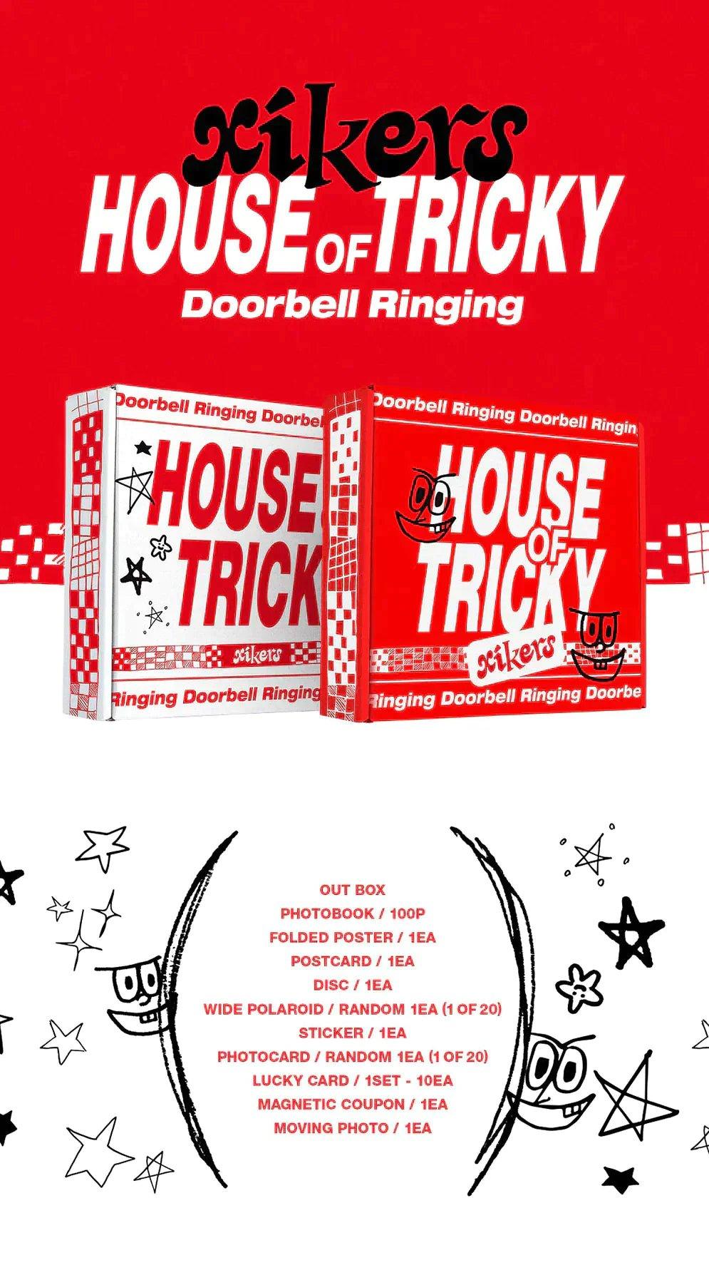 [AUTOGRAFIADO] XIKERS - HOUSE OF TRICKY : Doorbell Ringing - hello82 exclusive - K-POP WORLD (7381512585351)