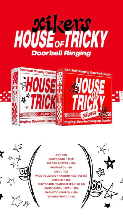 [AUTOGRAFIADO] XIKERS - HOUSE OF TRICKY : Doorbell Ringing - hello82 exclusive - K-POP WORLD (7381512585351)