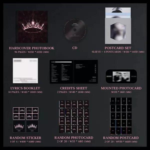 BLACKPINK 1st full album THE ALBUM (random) - K-POP WORLD (6768891494535)