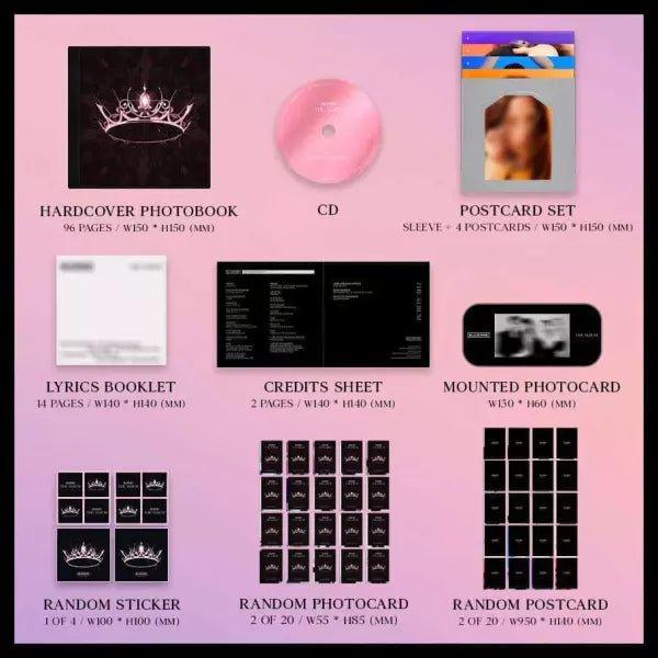 BLACKPINK 1st full album THE ALBUM (random) - K-POP WORLD (6768891494535)