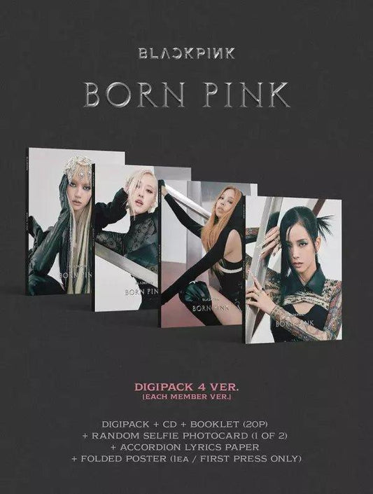 BLACKPINK 2nd Album - BORN PINK DIGIPACK - K-POP WORLD (6769191780487)