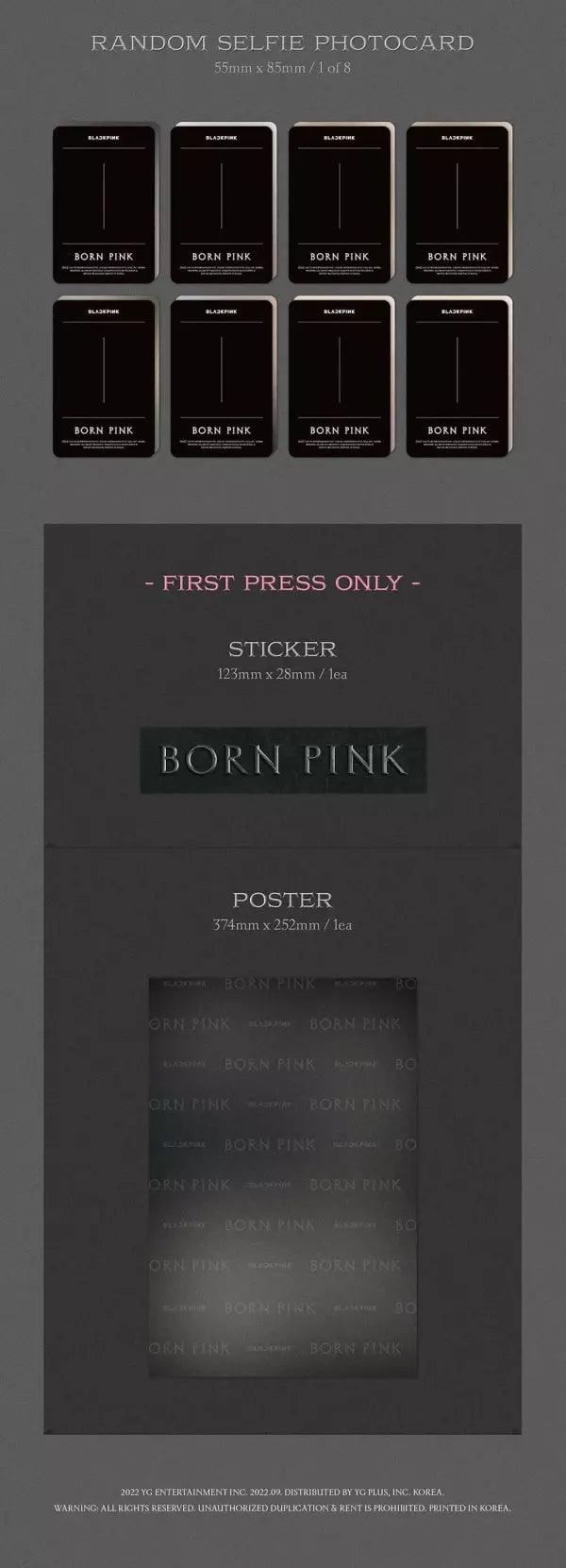 BLACKPINK 2nd Album - BORN PINK - K-POP WORLD (6769165795463)