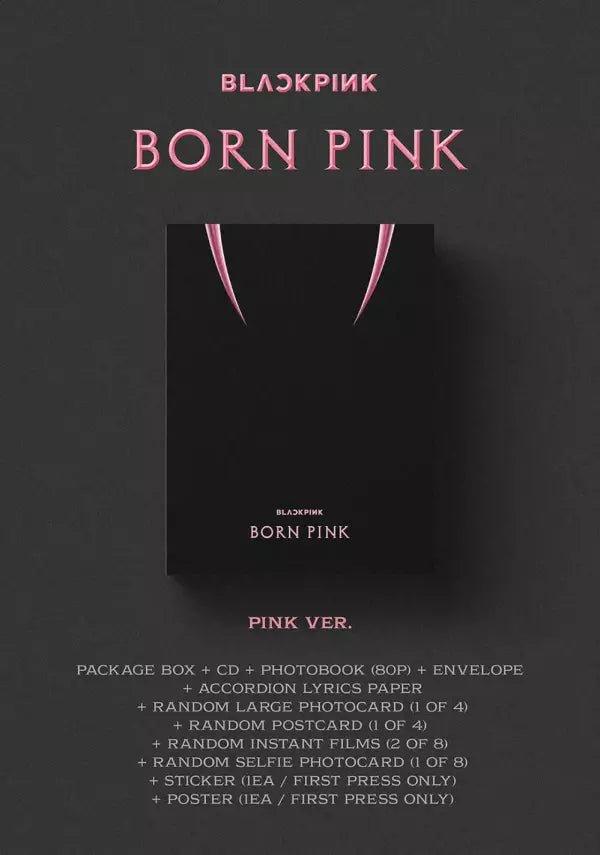 BLACKPINK 2nd Album - BORN PINK - K-POP WORLD (6769165795463)