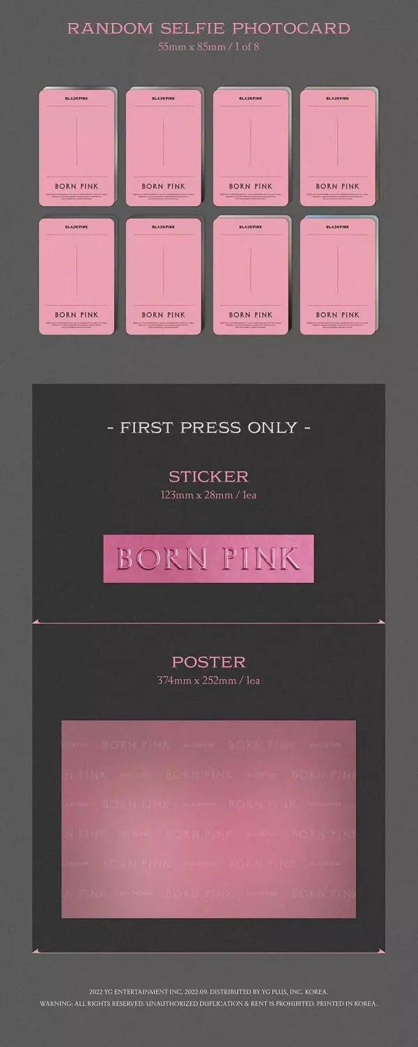 BLACKPINK 2nd Album - BORN PINK - K-POP WORLD (6769165795463)