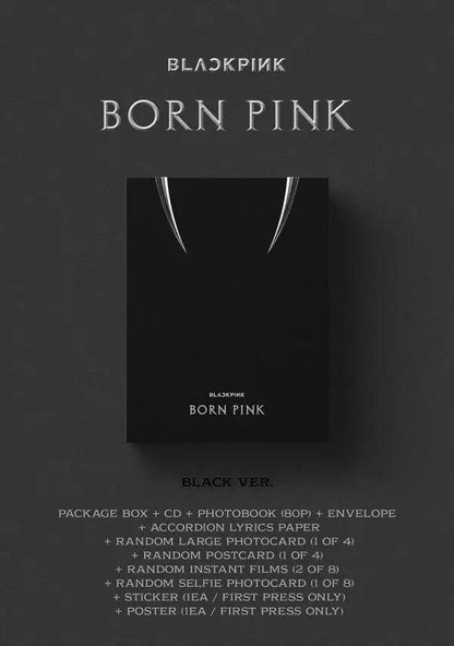 BLACKPINK 2nd Album - BORN PINK - K-POP WORLD (6769165795463)