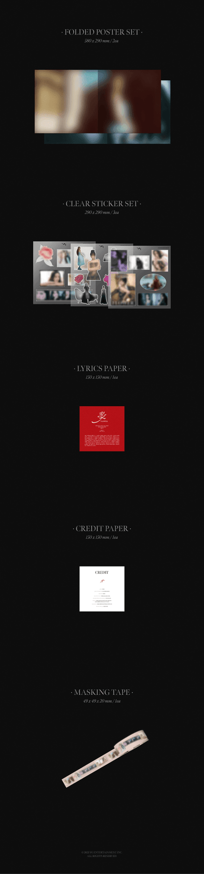 BLACKPINK JISOO - 1ST SINGLE VINYL LP LIMITED EDITION - K-POP WORLD (7380240498823)
