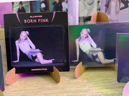 BLACKPINK - WEVERSE POB PHOTOCARD + MAGNET - K-POP WORLD (6818365472903)