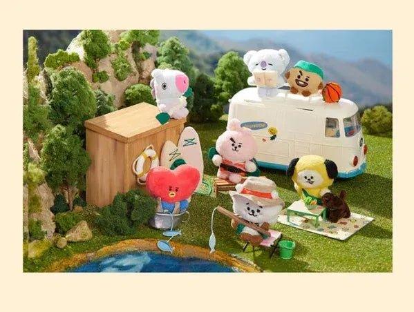 [BT21] BTS Line Friends Collaboration - Picnic Mini Doll - K-POP WORLD (6767960162439)