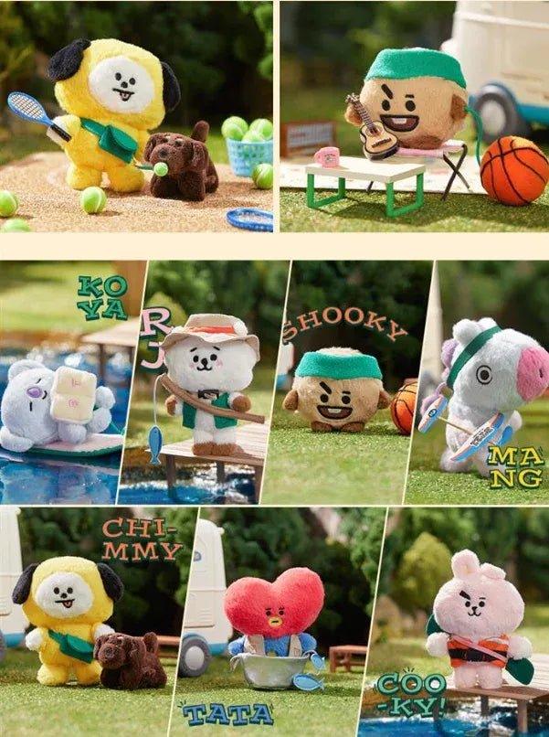 [BT21] BTS Line Friends Collaboration - Picnic Mini Doll - K-POP WORLD (6767960162439)