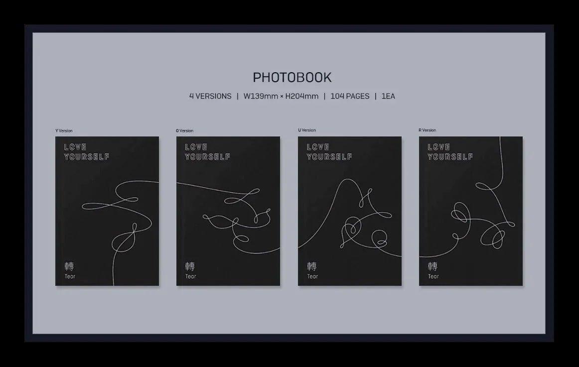 BTS - 3RD FULL ALBUM LOVE YOURSELF 轉 TEAR - K-POP WORLD (6871603904647)