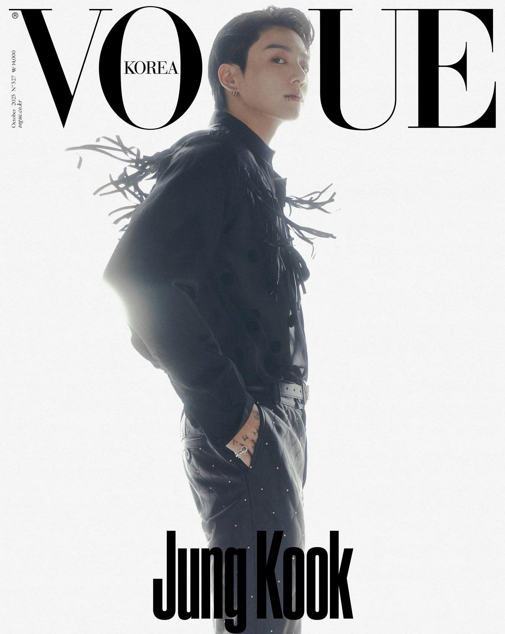 (PREVENTA) BTS JUNGKOOK - VOGUE MAGAZINE 2023 OCTOBER ISSUE - K-POP WORLD (7429240815751)