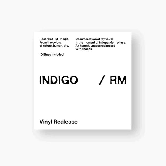 BTS RM - INDIGO 1ST SOLO ALBUM LP VER. - K-POP WORLD (7362355298439)