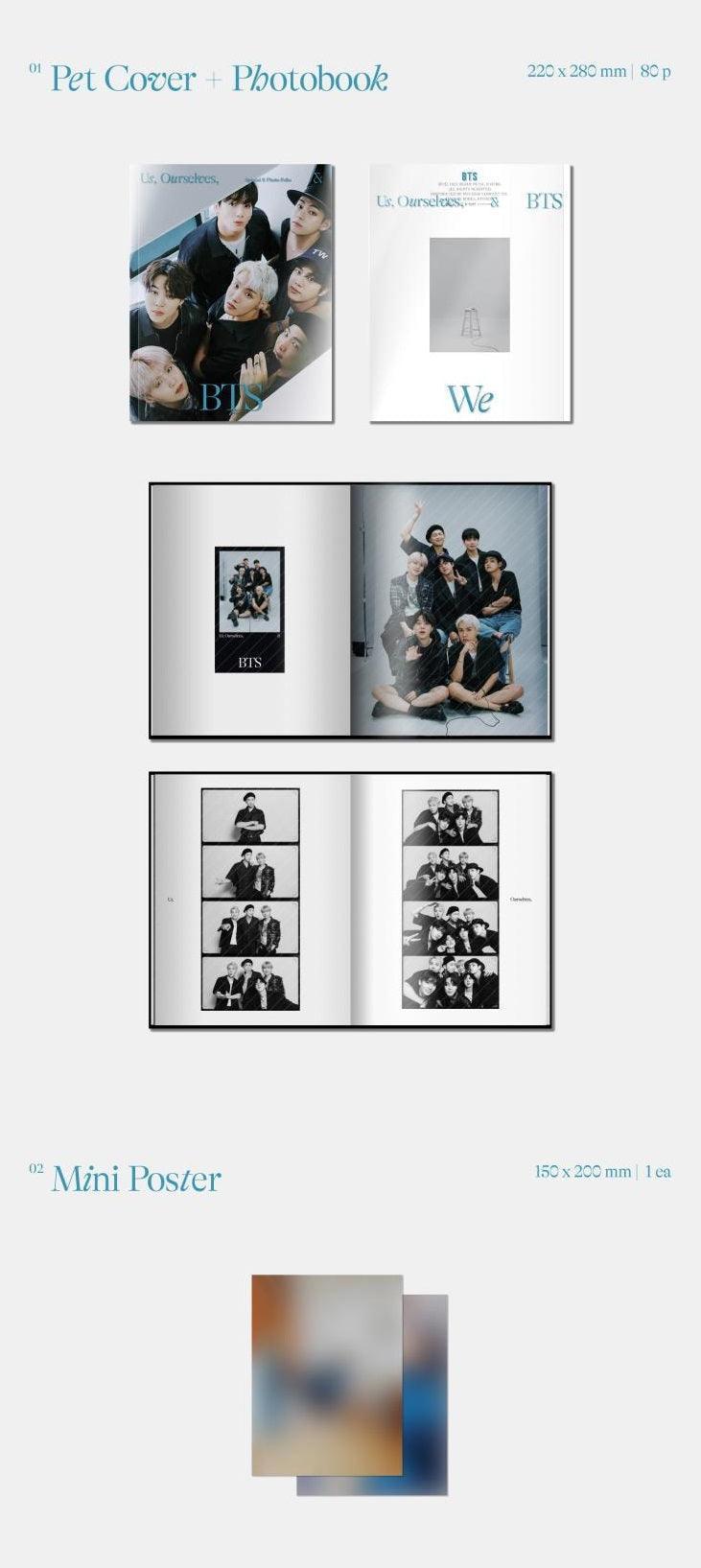 BTS - SPECIAL 8 PHOTO FOLIO US OURSELVES AND BTS 'WE' SET VER. - K-POP WORLD (6824452587655)