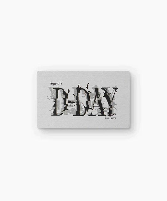 BTS SUGA AgustD - D-DAY ALBUM OFFICIAL MD - K-POP WORLD (7392971882631)