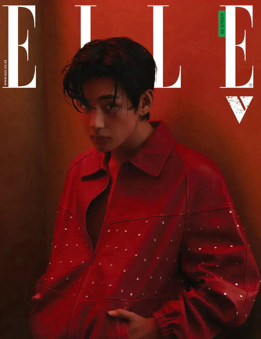 BTS V - COVER ELLE 2023 APRIL ISSUE - K-POP WORLD (7381487878279)