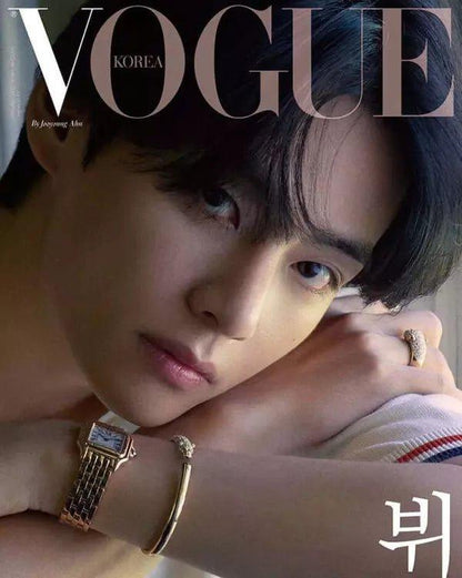 BTS V COVER VOGUE MAGAZINE 2022 OCTOBER ISSUE - K-POP WORLD (6774282027143)