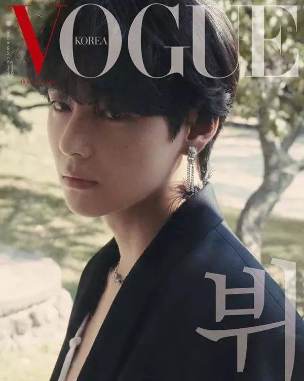 BTS V COVER VOGUE MAGAZINE 2022 OCTOBER ISSUE - K-POP WORLD (6774282027143)