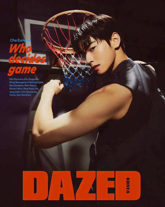 CHA EUN WOO COVER DAZED MAGAZINE 2023 MARCH ISSUE - K-POP WORLD (7375608217735)