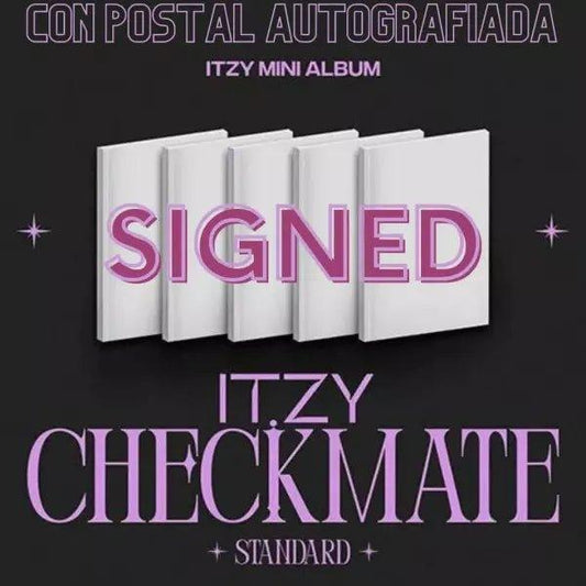 CHECKMATE SIGNED (STANDARD) ***TARJETA POSTAL AUTOGRAFIADA*** - K-POP WORLD (6767664070791)