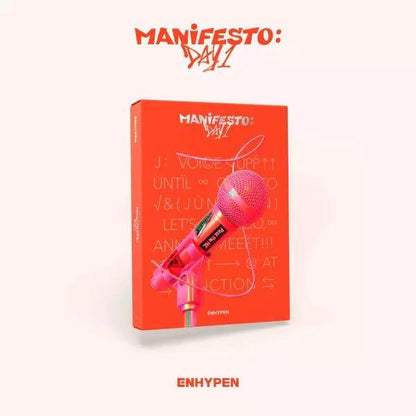 ENHYPEN - ALBUM MANIFESTO DAY 1 (STANDARD) + WEVERSE POB + HYBE GIFT - K-POP WORLD (6767726952583)