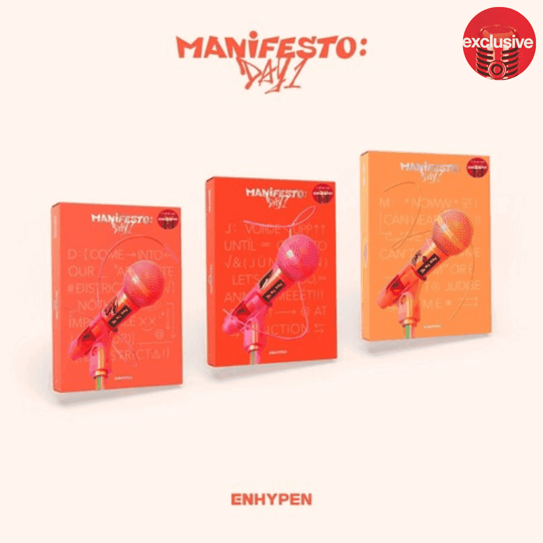 ENHYPEN - MANIFESTO : DAY 1 (Target Exclusive, CD) - K-POP WORLD (6767728263303)