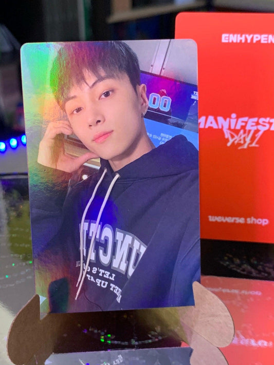 ENHYPEN - MANIFESTO WEVERSE LUCKY DRAW P.O.B PHOTOCARDS - K-POP WORLD (7382774743175)