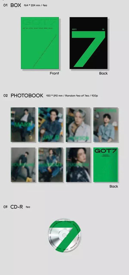 GOT7 - ALBUM GOT7 - K-POP WORLD (6767681011847)