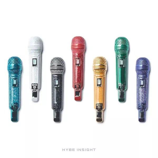 HYBE INSIGHT VISITOR ONLY OFFICIAL MERCH (BTS MIC BADGE) - K-POP WORLD (6767889744007)