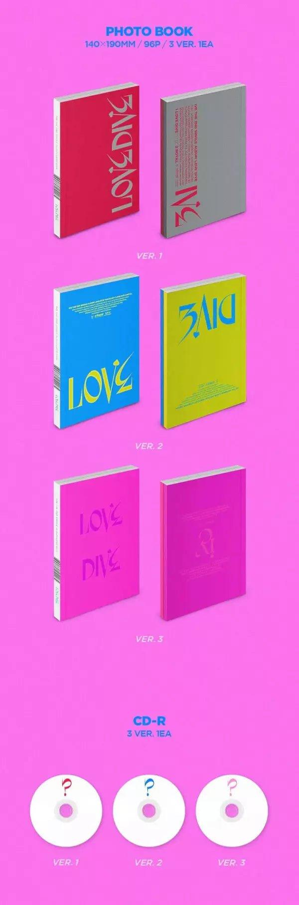 IVE - 2ND SINGLE ALBUM LOVE DIVE - K-POP WORLD (6767459106951)