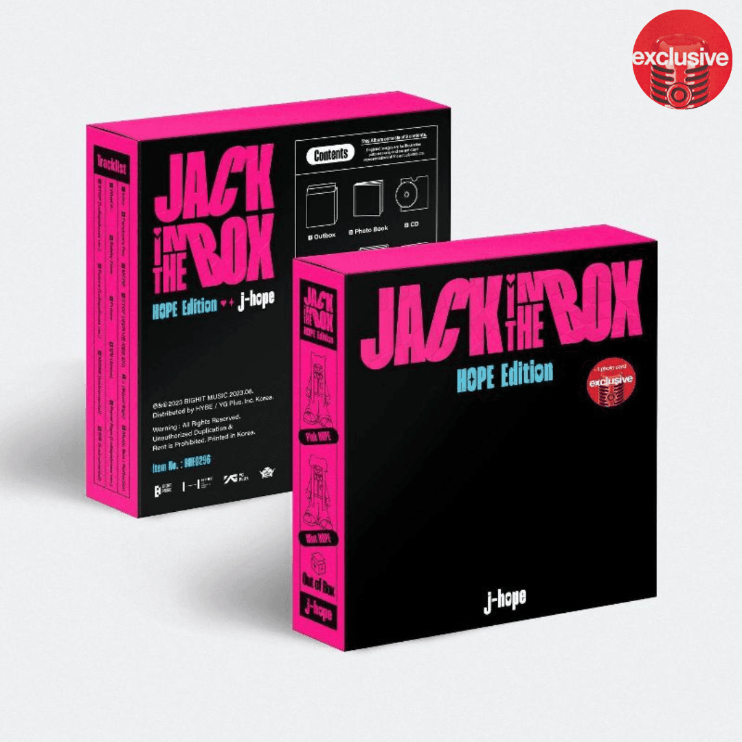 j-hope (BTS) - Jack In The Box (Target Exclusive, CD) (HOPE Edition) - K-POP WORLD (7409230741639)