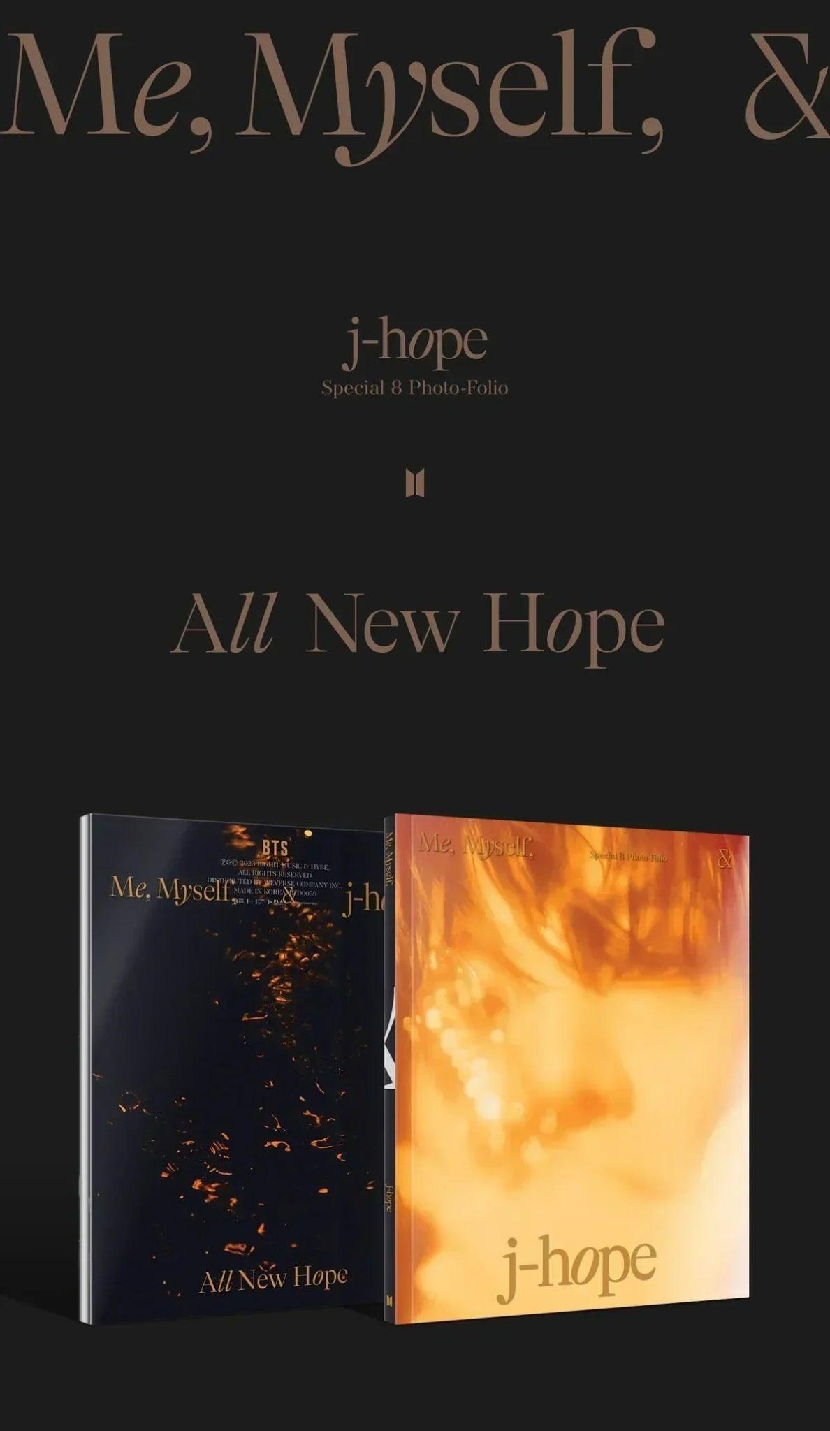 J-HOPE - SPECIAL 8 PHOTO-FOLIO ME, MYSELF, AND J-HOPE 'ALL NEW HOPE' - K-POP WORLD (7372211683463)