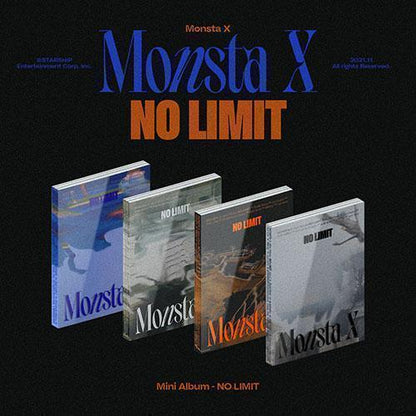 MONSTA X - 10TH MINI ALBUM NO LIMIT - K-POP WORLD (6766882816135)