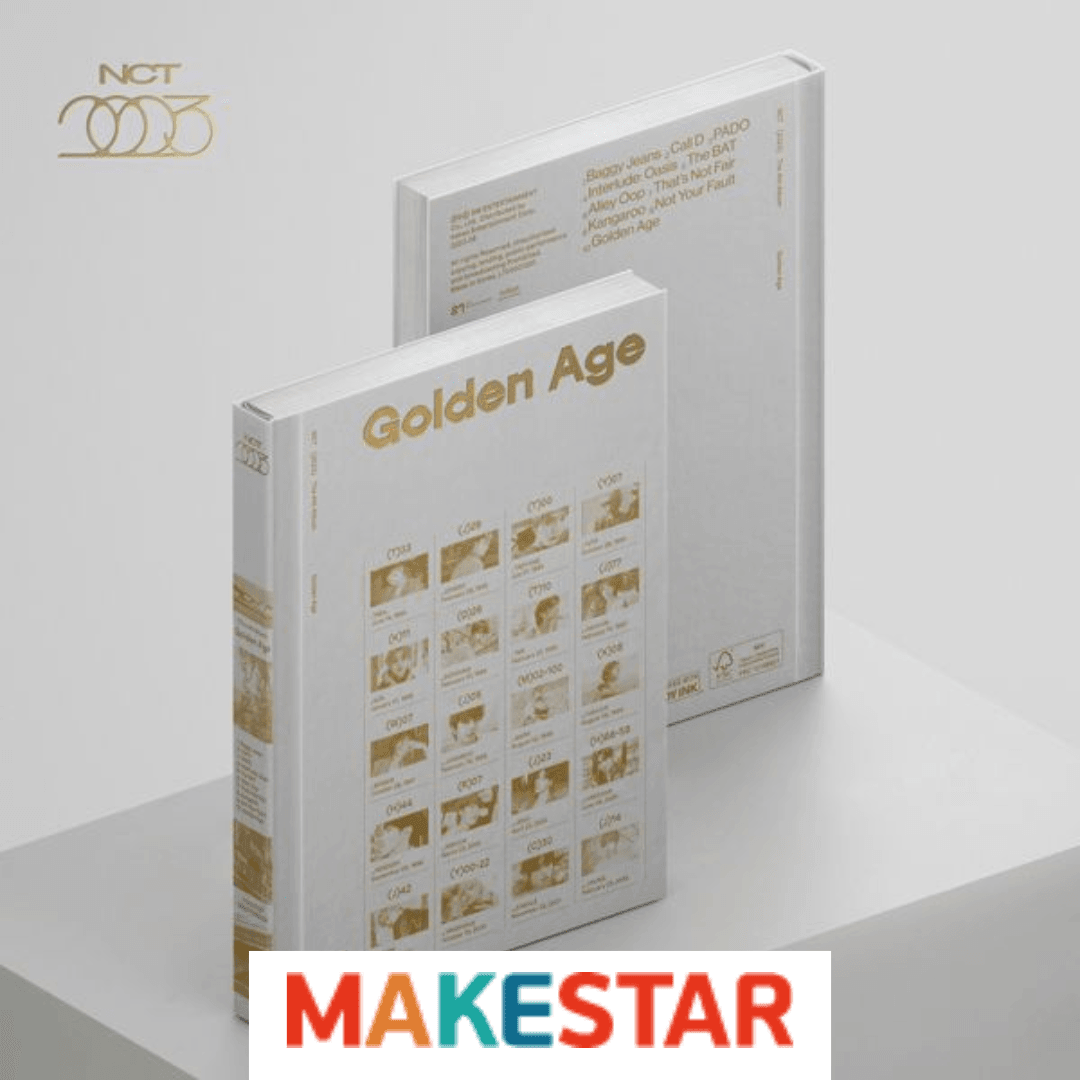 NCT 4th Studio Album [Golden Age] (Archiving Ver.) + MAKESTAR GIFT - K-POP WORLD (7421221044359)