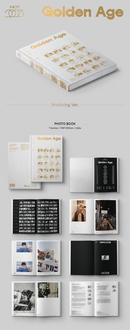 NCT 4th Studio Album [Golden Age] (Archiving Ver.) + MAKESTAR GIFT - K-POP WORLD (7421221044359)